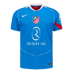 SØRLOTH #9 Player Version Madridl Third Soccer Jersey 25/26 Blue