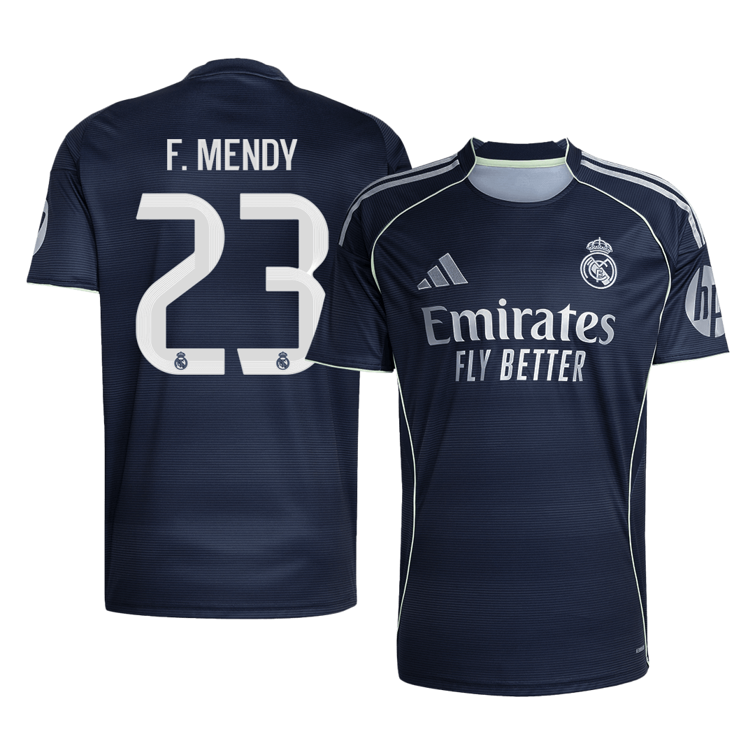 Real Madrid 2025/26 Away Soccer Jersey - F.MENDY #23