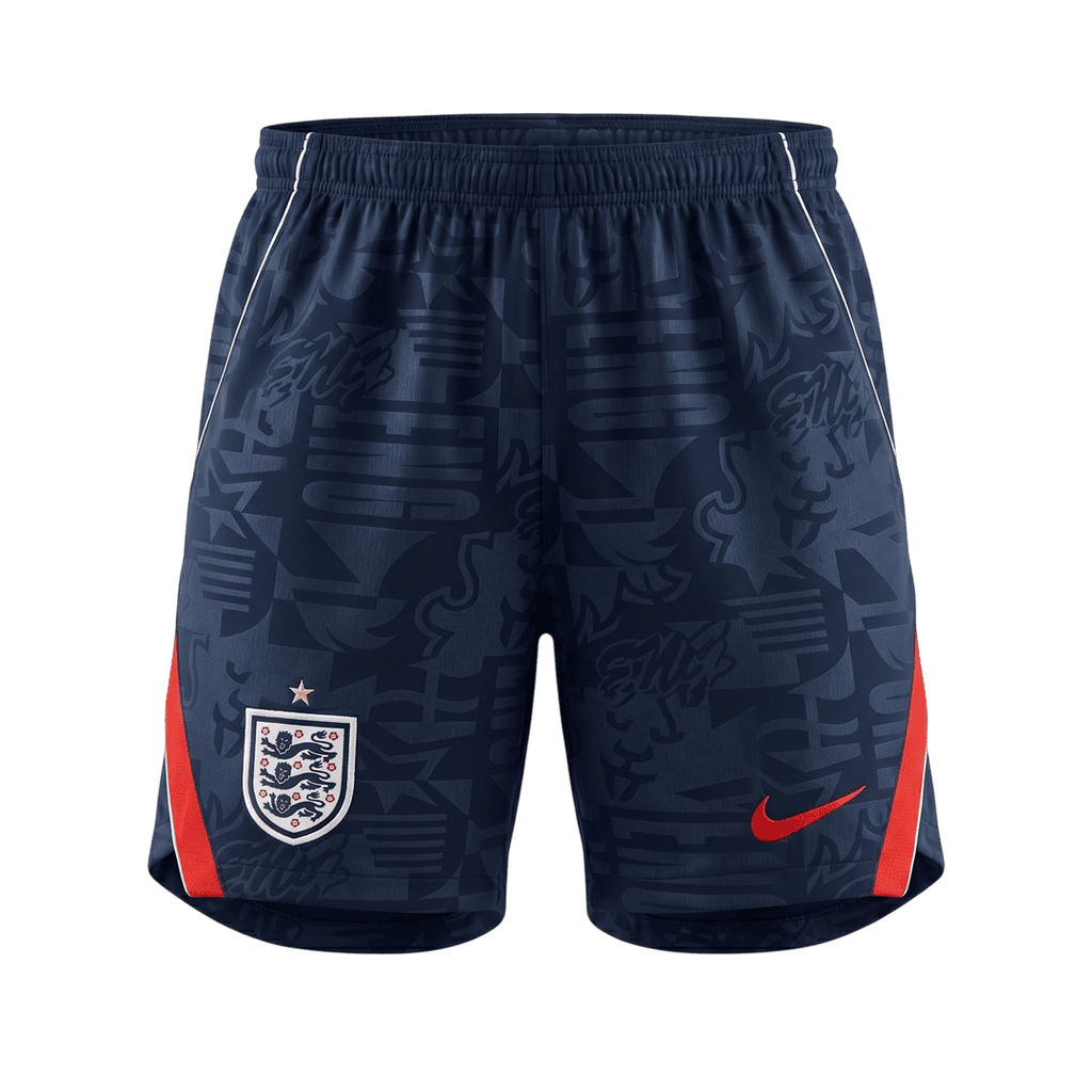 England Away Soccer Short World Cup 2026 Navy