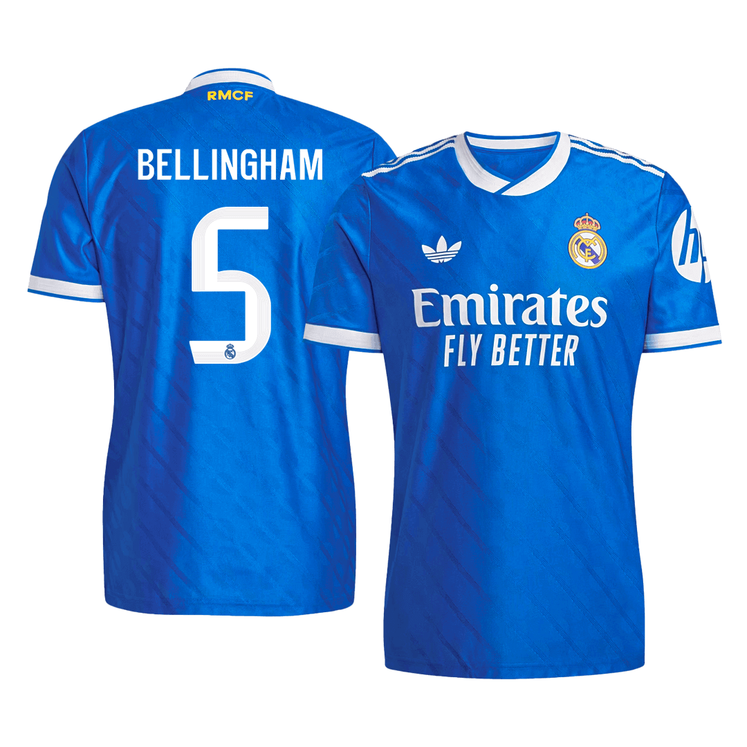 Real Madrid 2025/26 Third Soccer Jersey - BELLINGHAM #5 - Player Version