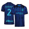 Inter Milan 2025/26 Home Soccer Jersey - DUMFRIES #2