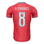 B.FERNANDES#8 Player Version Portugal Home Soccer Jersey World Cup 2026 Red