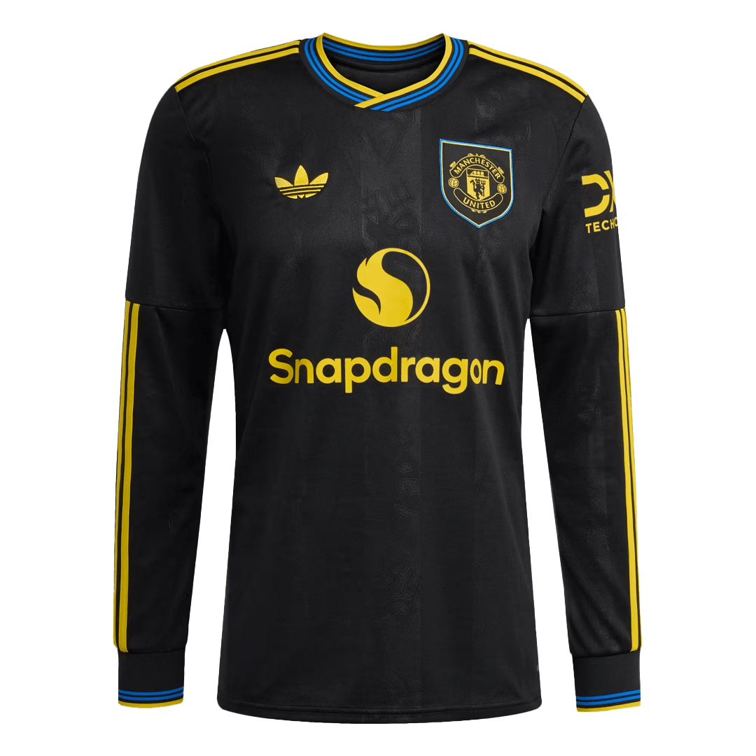 Manchester United 2025/26 Third Long Sleeve Soccer Jersey