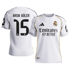 ARDA GÜLER #15 Authentic Real Madrid Home Soccer Jersey 2025/26 White