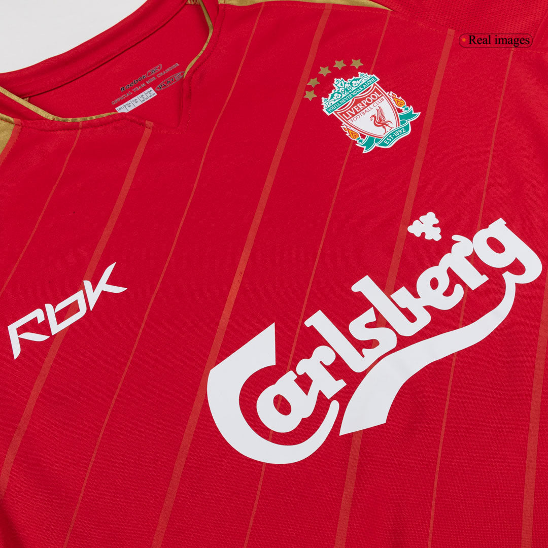 Retro 05/06 Liverpool Home Soccer Jersey Red