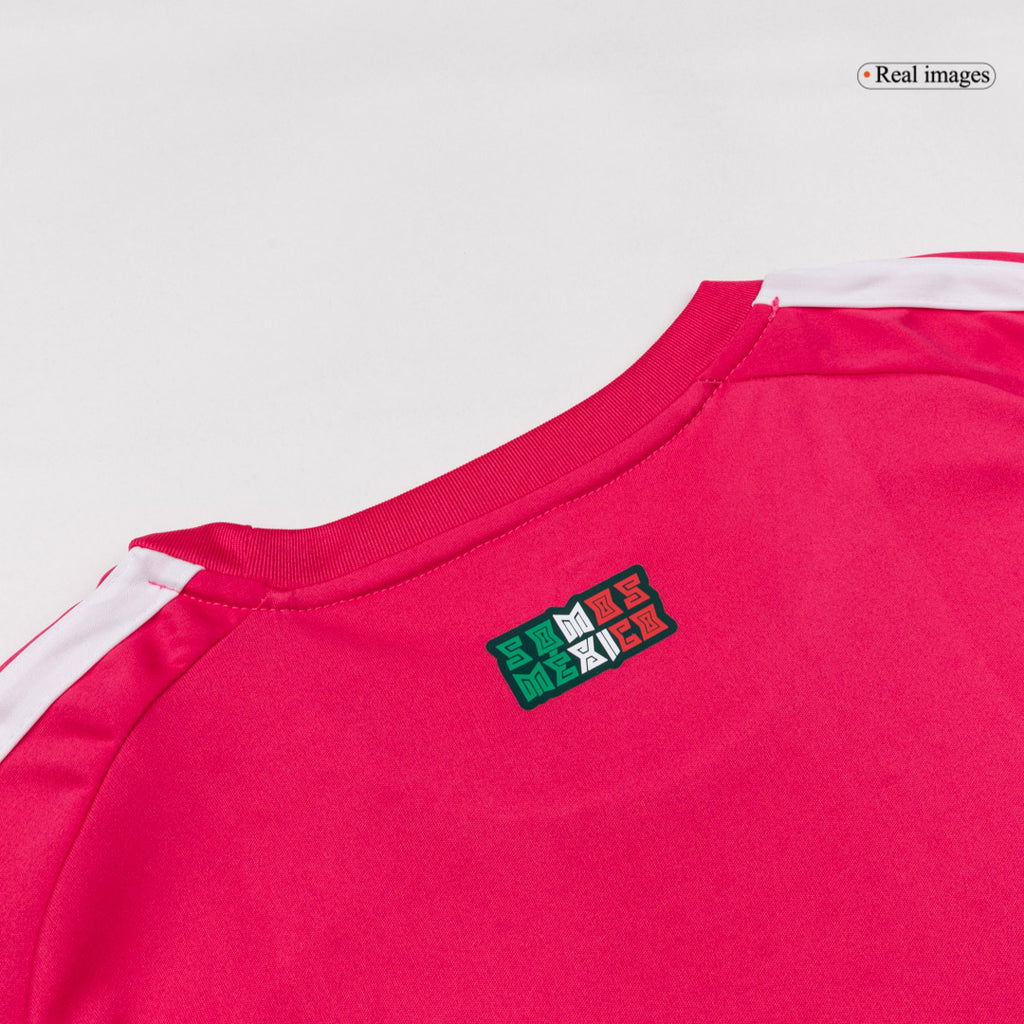 Mexico Goalkeeper Soccer Jersey World Cup 2026 Pink