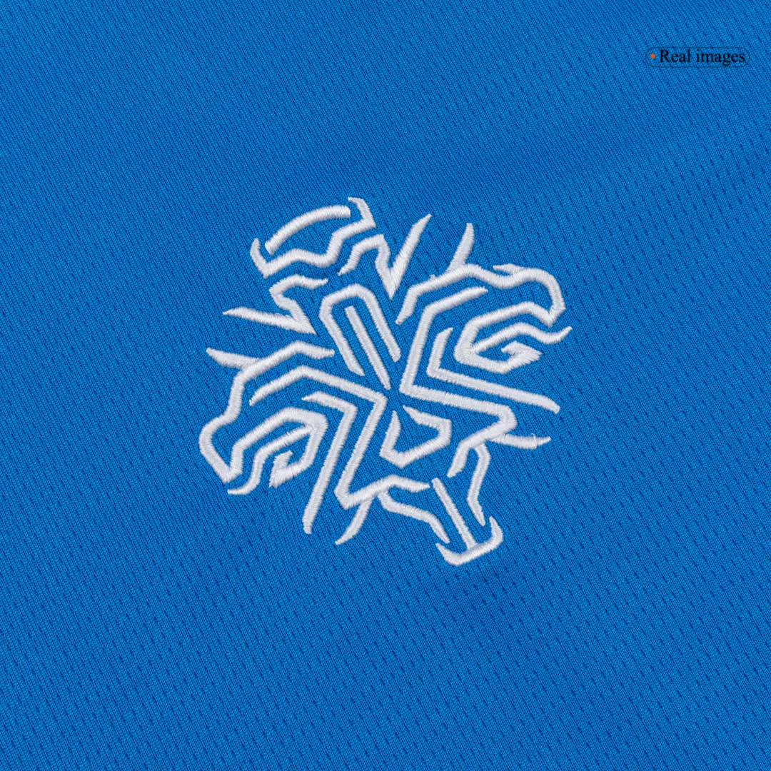 Iceland Home Soccer Jersey World Cup 2026 Blue
