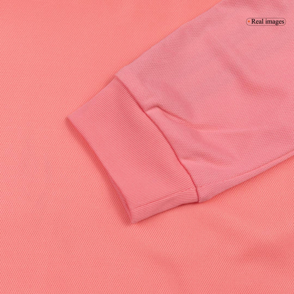 Retro 15/16 Juventus Away Long Sleeve Jersey Pink