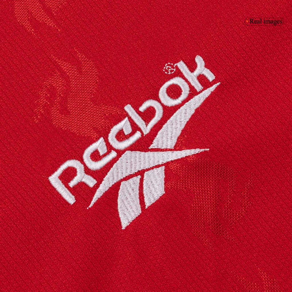 Retro 96/97 Liverpool Home Soccer Jersey Red