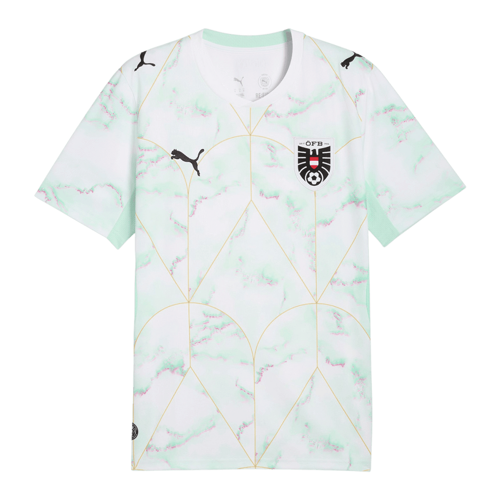 Austria Away Soccer Jersey World Cup 2026 White