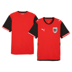 Player Version Austria Home Soccer Jersey World Cup 2026 Red