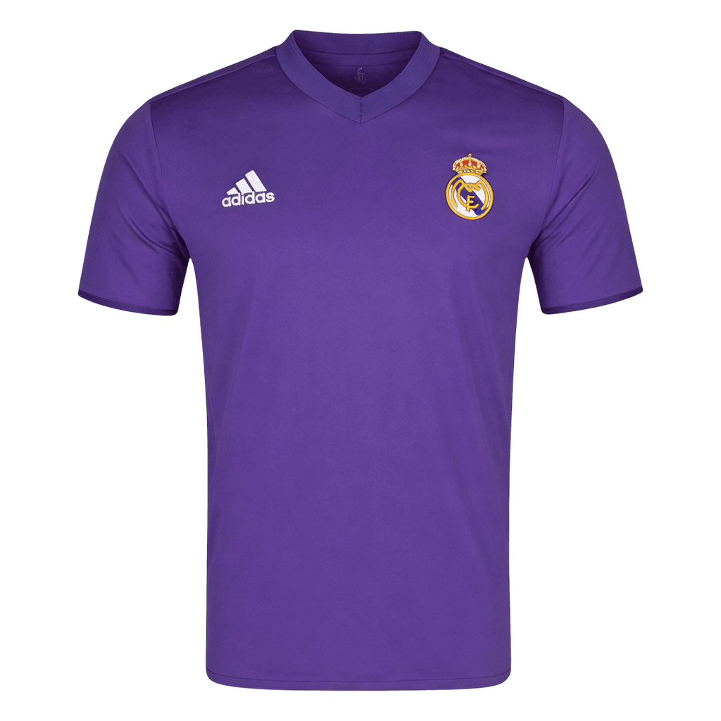 Men Retro Fan Version 02/03 Real Mardid Third Soccer Jersey Purple