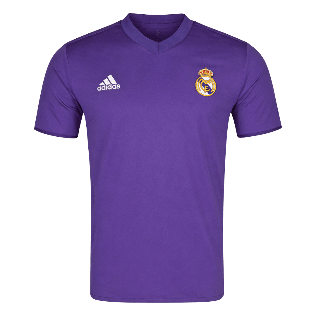 Men Retro Fan Version 02/03 Real Mardid Third Soccer Jersey Purple