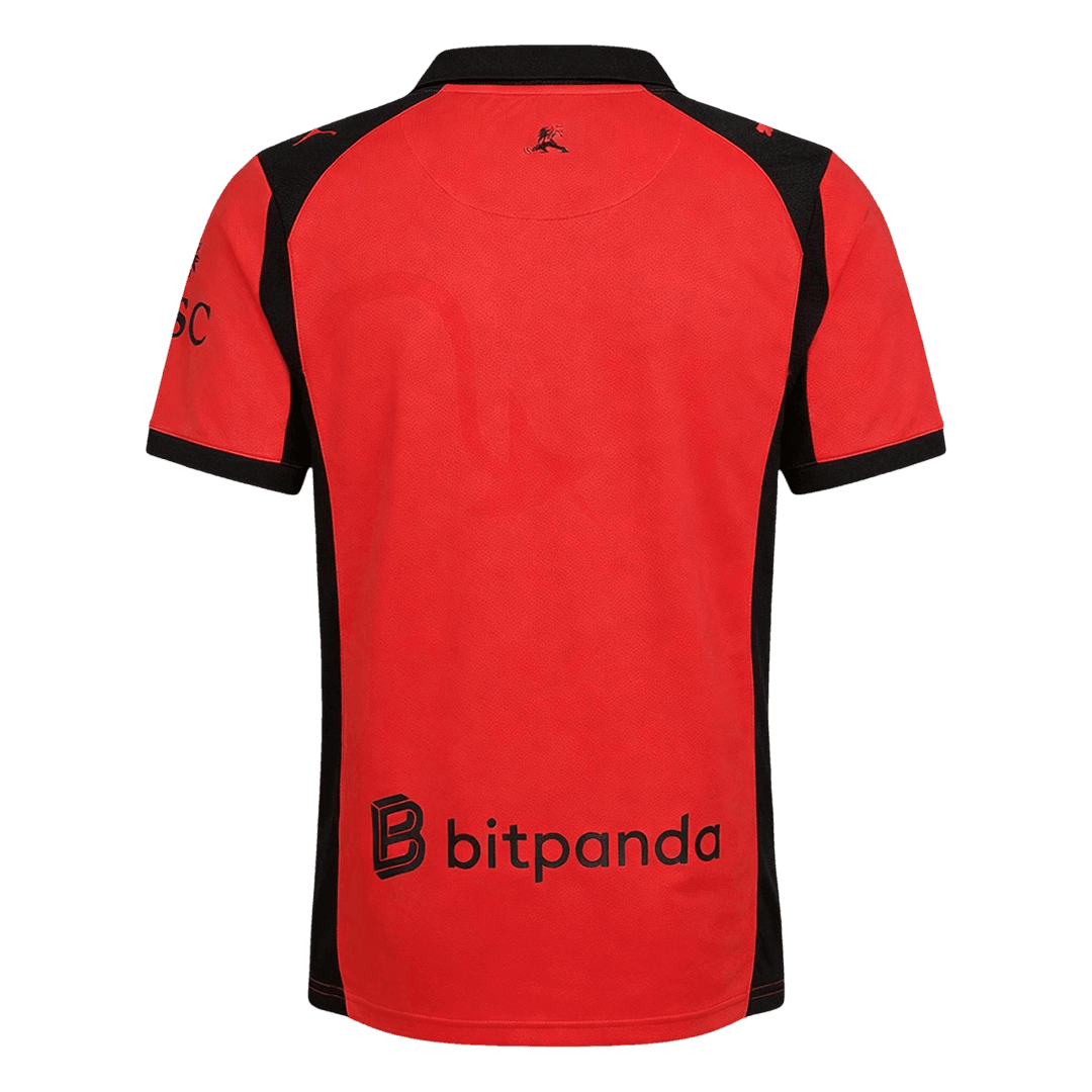 AC Milan x Slam Jam Soccer Jersey 2025/26 Red