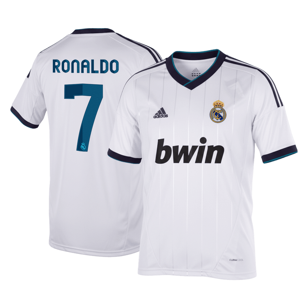 RONALDO #7 Retro Real Madrid Home Jersey 2012/13