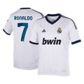 RONALDO #7 Retro Real Madrid Home Jersey 2012/13