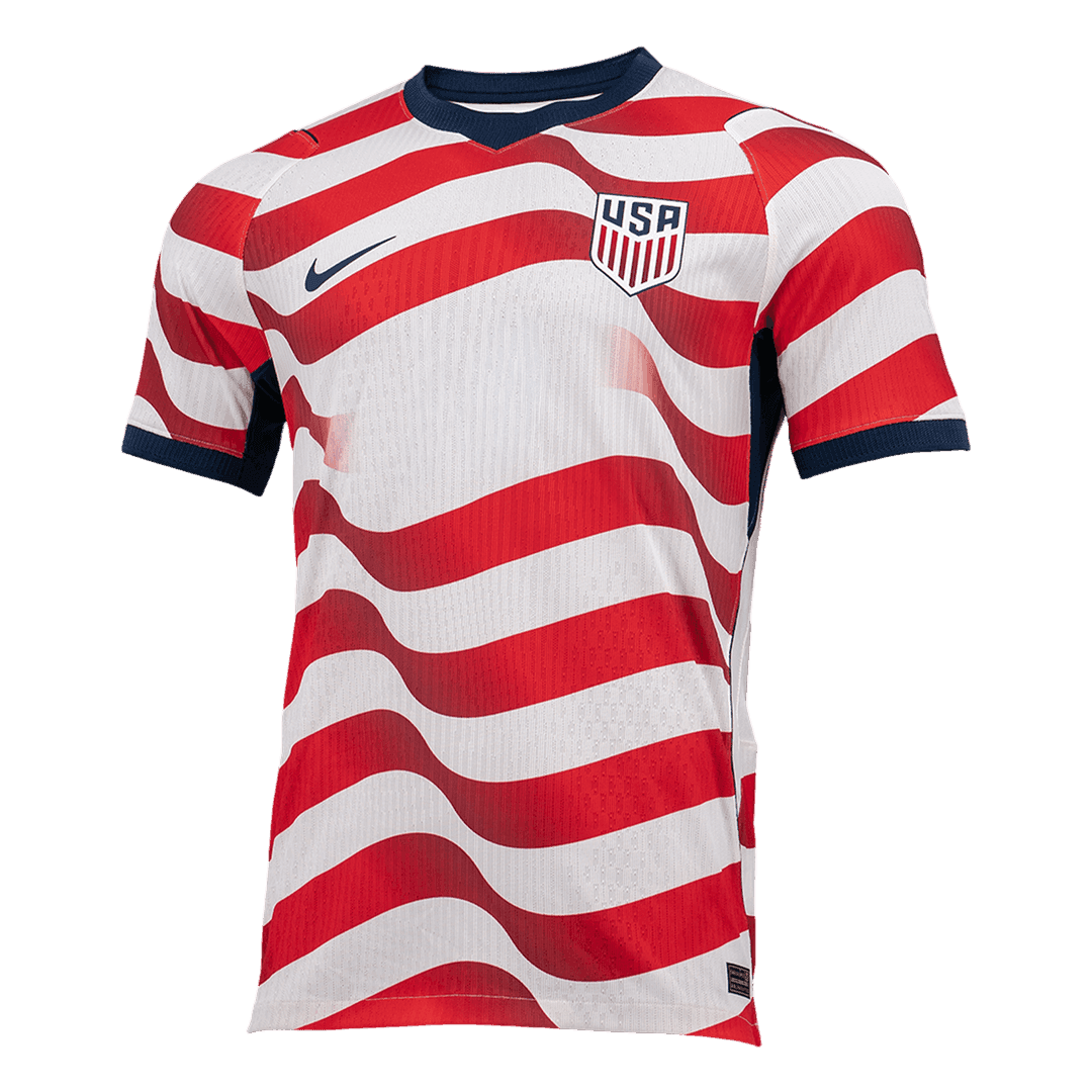 Player Version USA Home Soccer Jersey World Cup 2026 Red&White