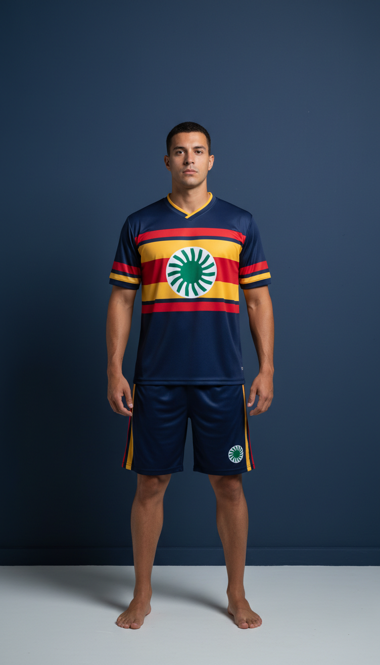 Men's Two-Piece Fan Outfit Coordinated Set
