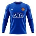 Manchester United 2008/09 Retro Third Long Sleeve Soccer Jersey