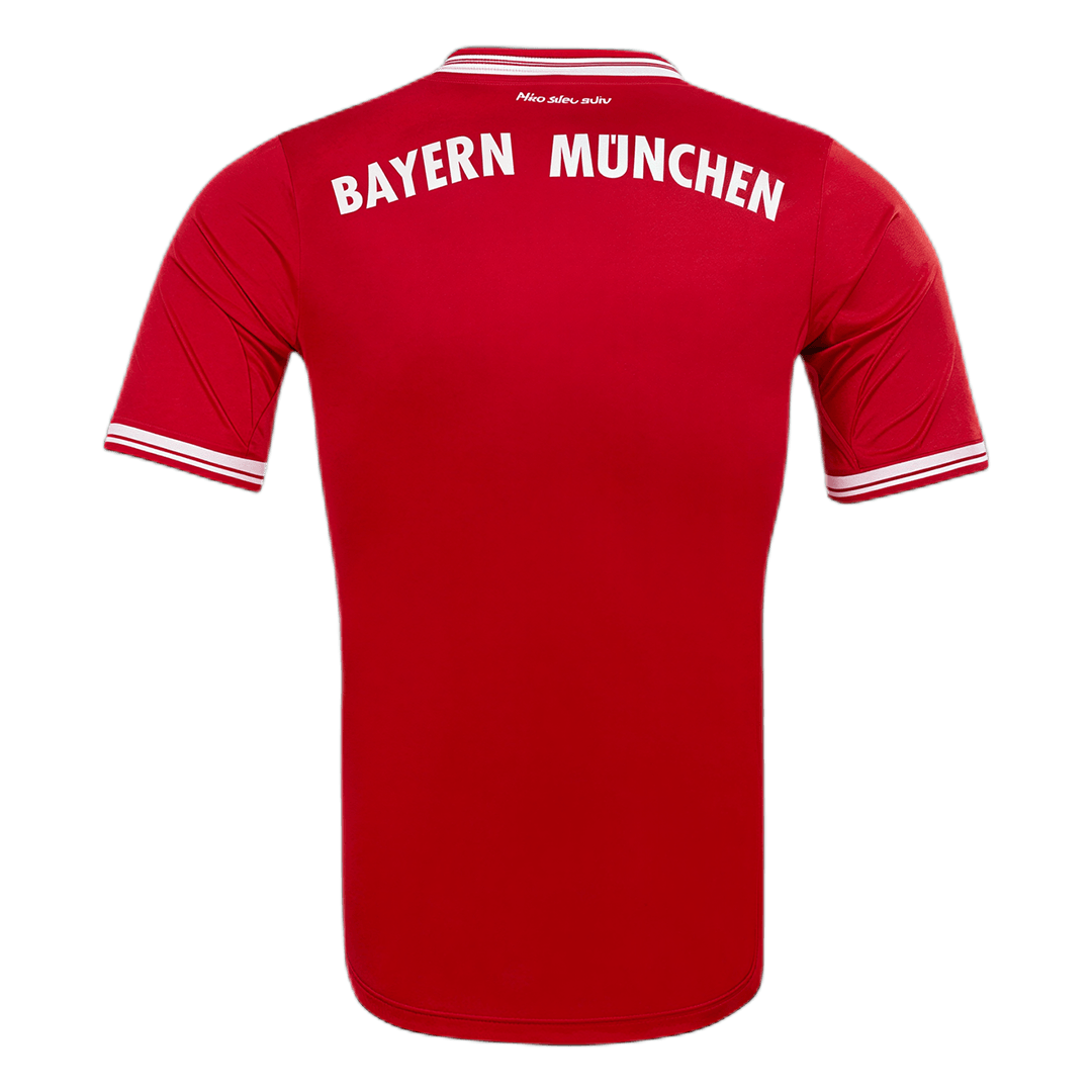 Men Retro Fan Version 13/14 Bayern Munich Home Soccer Jersey Short Sleeve Red