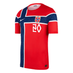 NUSA #20 Player Version Norway Home Soccer Jersey World Cup 2026 Red