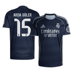 ARDA GÜLER #15 Real Madrid Away Soccer Jersey 2025/26 Navy