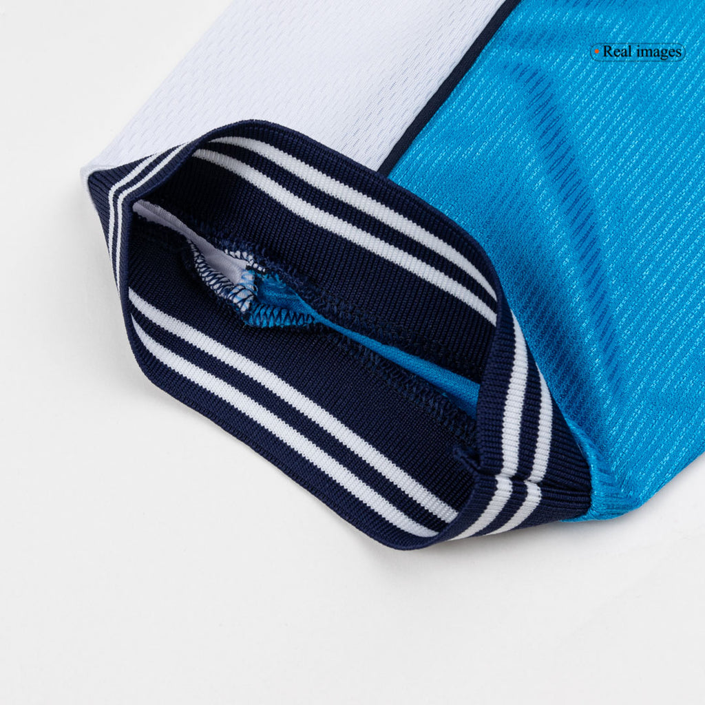 Retro 99/01 Manchester City Home Soccer Jersey Blue
