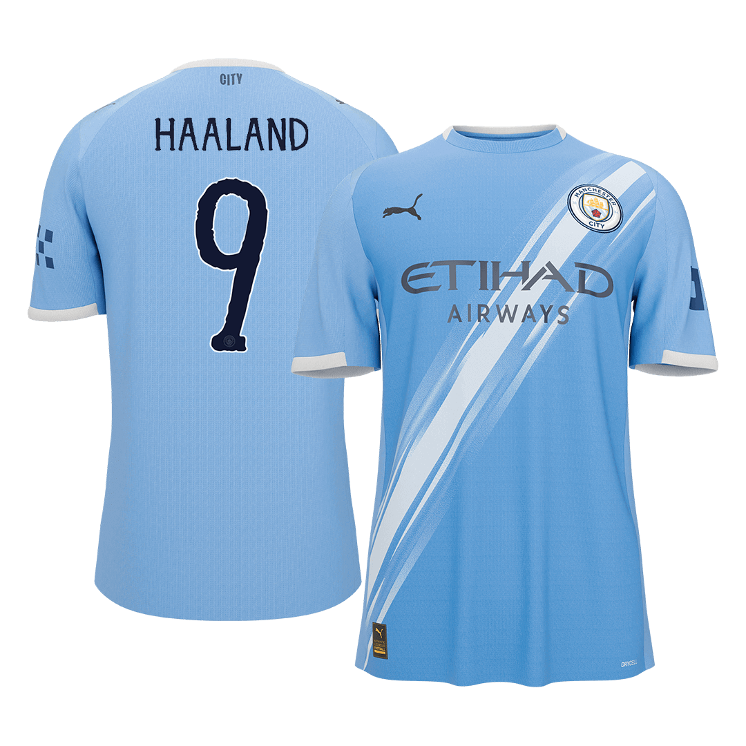 Manchester City 2025/26 World Cup Home Soccer Jersey - HAALAND #9