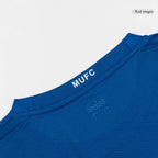 Retro 08/09 Manchester United Third Long Sleeve Jersey Blue