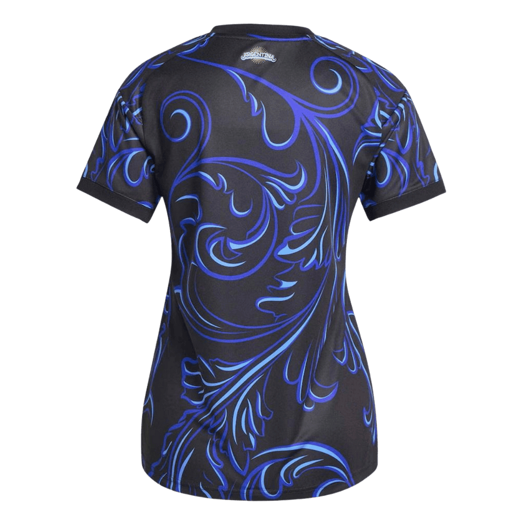 Women's Argentina Away Soccer Jersey World Cup 2026 Black