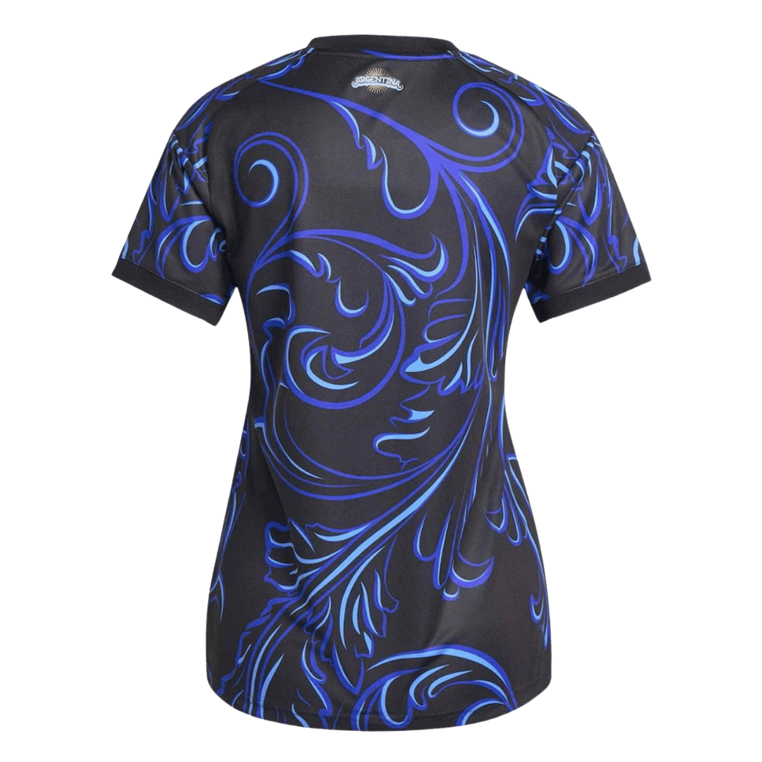 Women's Argentina Away Soccer Jersey World Cup 2026 Black