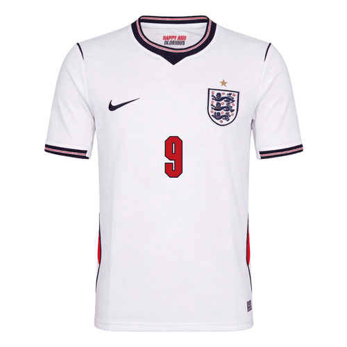 KANE #9 England Home Soccer Jersey World Cup 2026 White