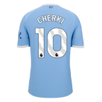 CHERKI #10 Manchester City Home Soccer Jersey 2025/26 Blue