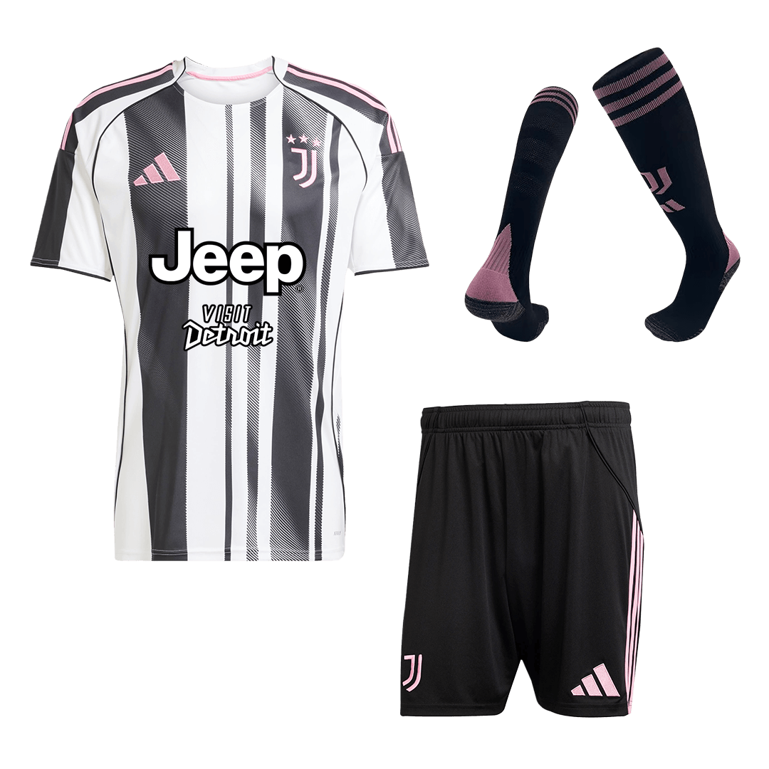 Juventus 2025/26 Home Full Soccer Kit