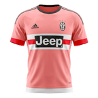 Retro 15/16 Juventus Away Soccer Jersey Pink