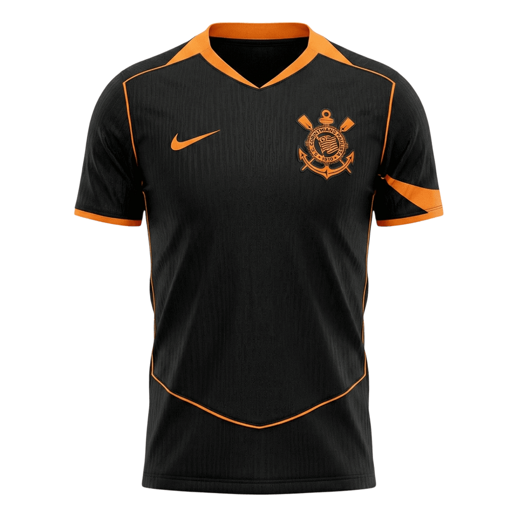 Player Version 25/26 SC Corinthians Third Soccer Jersey Black