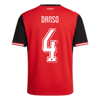 DANSO#4 Austria Home Soccer Jersey World Cup 2026 Red