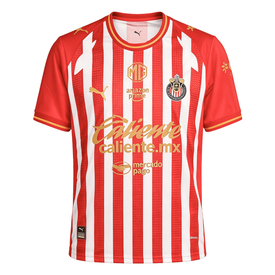 Chivas Home Soccer Jersey 26/27 Red&White