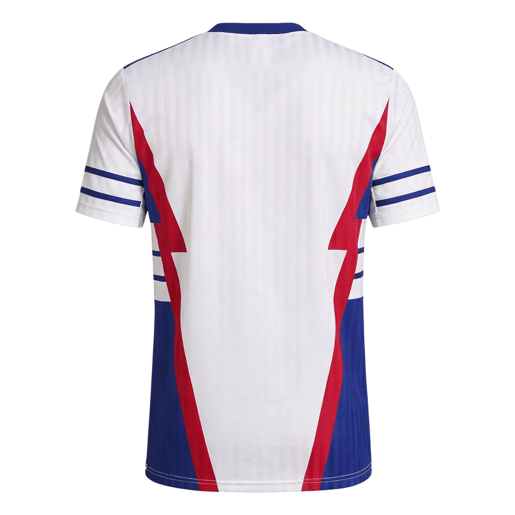 Men Retro Fan Version Yugoslavia Away Soccer Jersey 1990 White