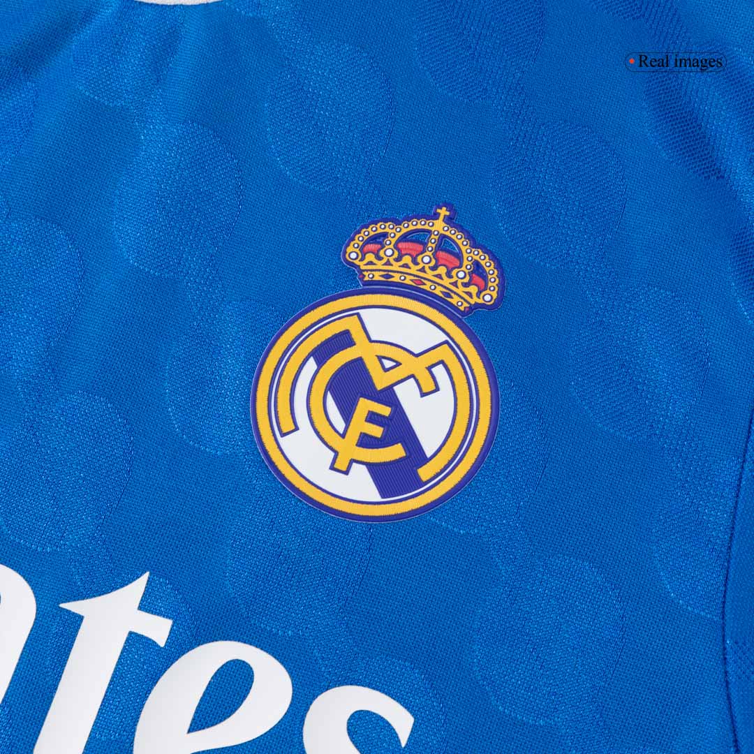 ARDA GÜLER #15 Authentic Real Madrid Third Away Soccer Jersey 2025/26 Blue
