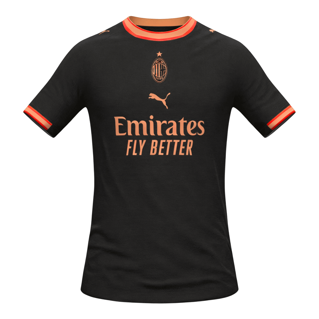 AC Milan Third Soccer Jersey 26/27 Red&Black