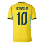 Brazil NEYMAR JR. #10 Custom Player Version Home Soccer Jersey World Cup 2026