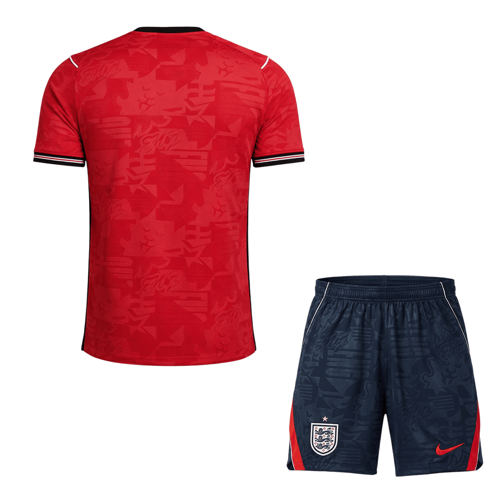 England Away Soccer Jersey Kit(Jersey+Shorts) World Cup 2026