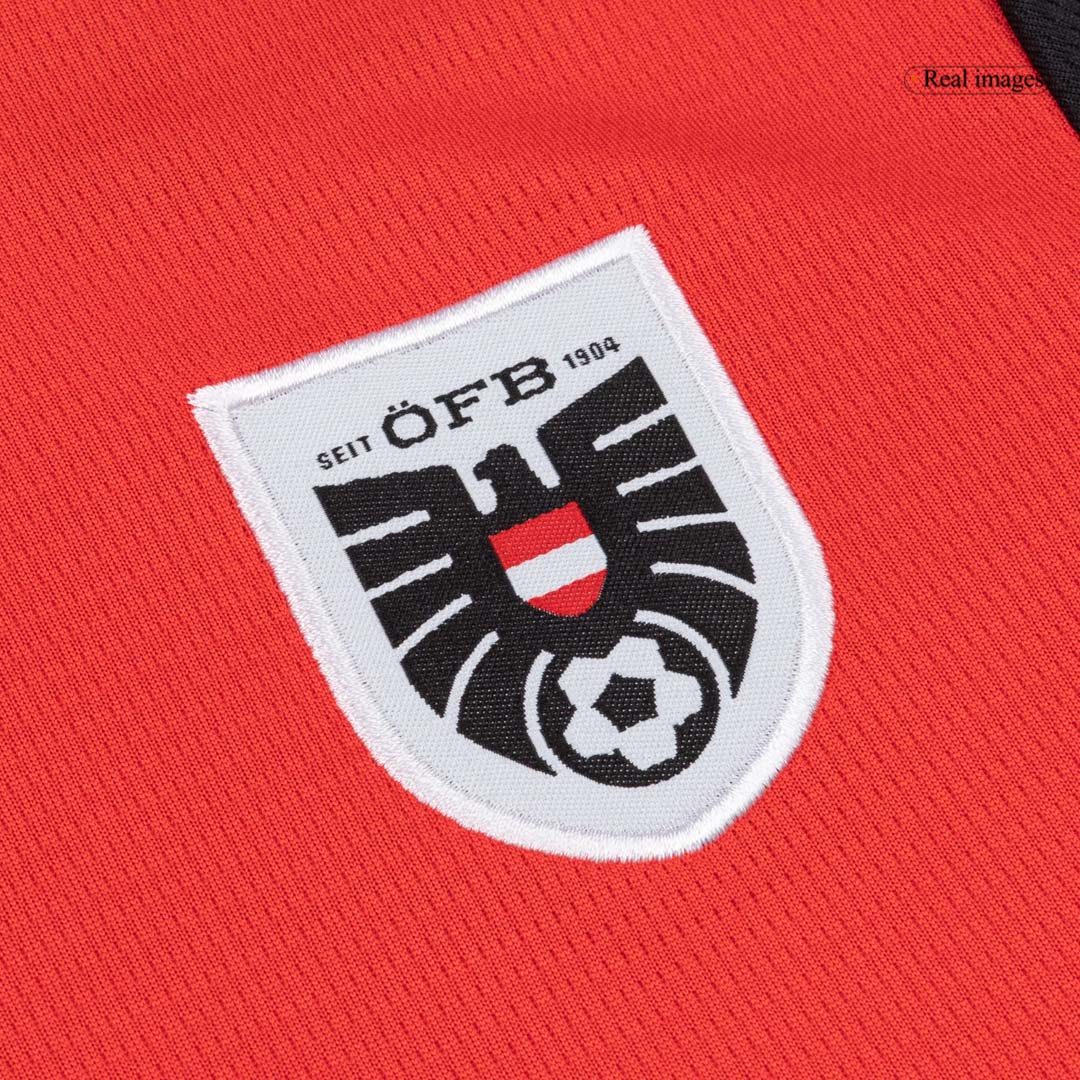 Kid's Austria Home Soccer Jersey Kit(Jersey+Shorts) World Cup 2026 Red