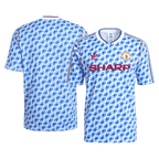 Retro Manchester United Away Soccer Jersey 1990/92 Blue