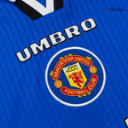 Retro 96/97 Manchester United Third Soccer Jersey Blue