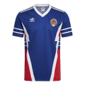 Men Retro Fan Version Yugoslavia Home Soccer Jersey 1990 Blue