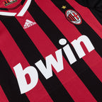 Retro 09/10 AC Milan Home Soccer Jersey Red&Black