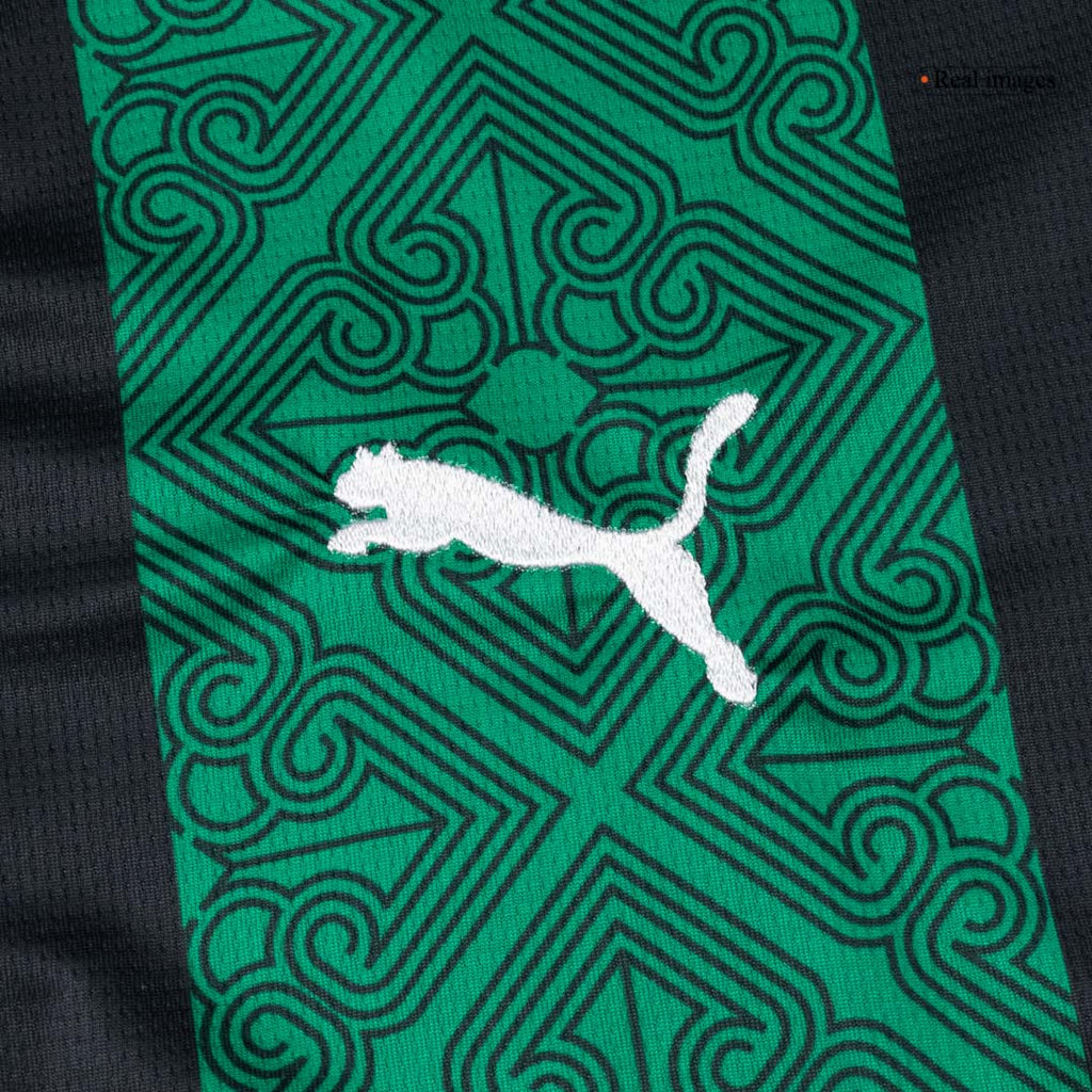 THAUVIN#10 RC Lens Away Soccer Jersey 25/26 Green&Black