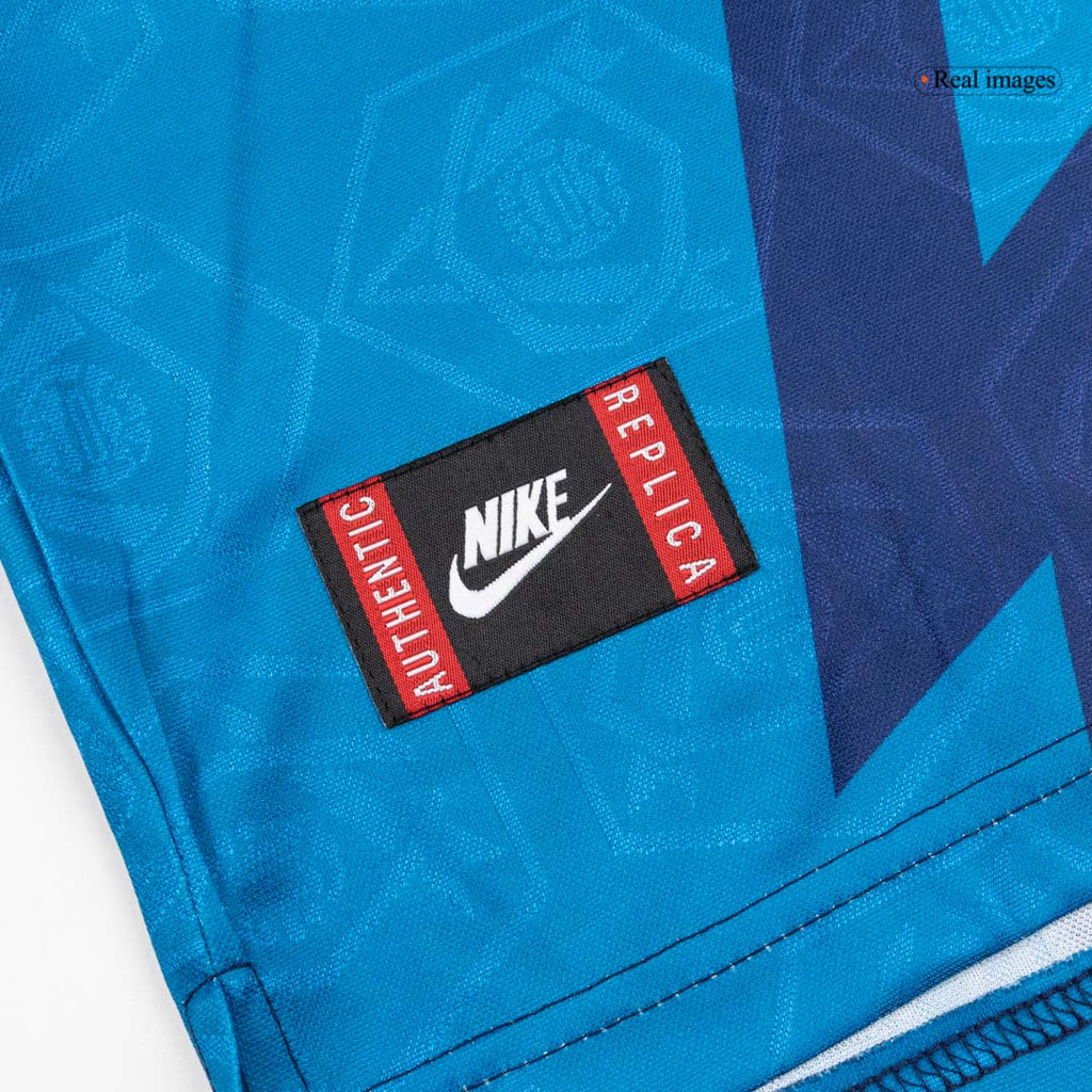 Retro 1995 Arsenal Away Soccer Jersey Blue